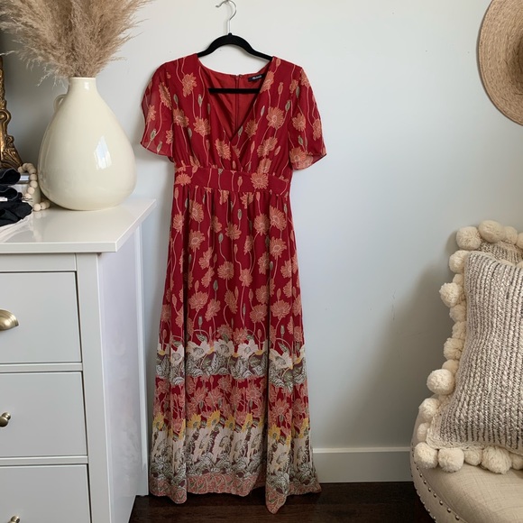 Madewell Tulip-Sleeve Maxi Dress - Picture 3 of 4